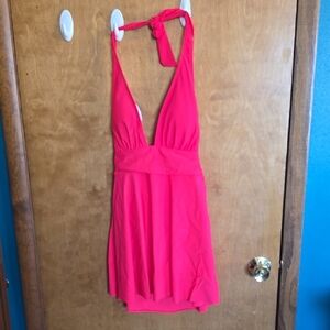 Women's Pink One-Piece Swimsuit